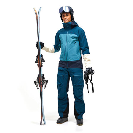 Vislight Gore-Tex Erkek Mavi Kayak Montu G78734150