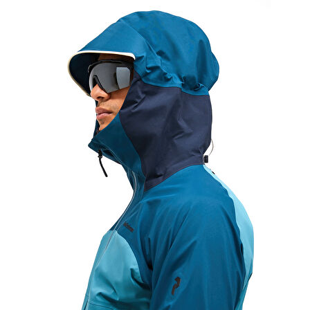 Vislight Gore-Tex Erkek Mavi Kayak Montu G78734150