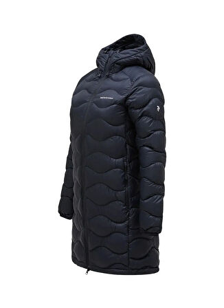 Peak Performance W Helium Down Parka-BLACK Siyah Normal Düz Kadın Ceket