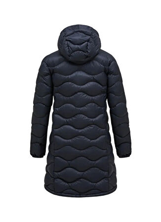 Peak Performance W Helium Down Parka-BLACK Siyah Normal Düz Kadın Ceket