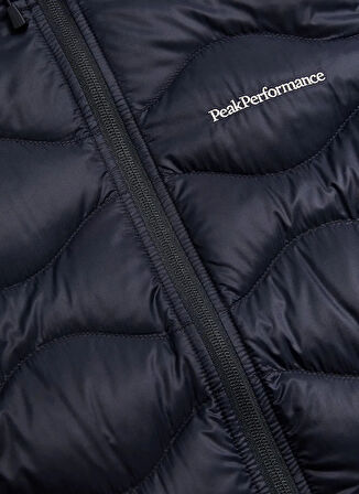 Peak Performance W Helium Down Parka-BLACK Fermuarlı Yaka Normal Kalıp Kadın Ceket