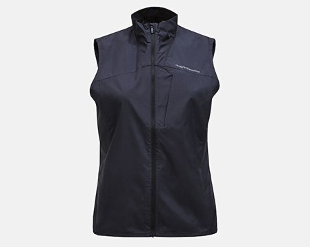 Peak Performance W GLIDER WIND VEST Kadın Outdoor Yelek G80205010T Siyah