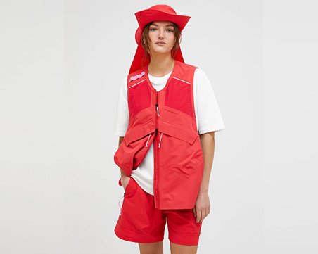 Peak Performance W TRAILBLAZER VEST Kadın Outdoor Yelek G80336010T Kırmızı