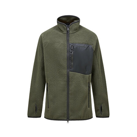 Peak Performance M Pile Zip Jacket Pıne Needle Erk Fleece G80293060-30109