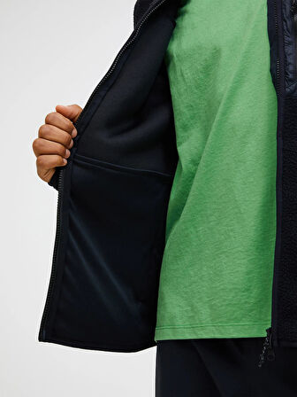 Peak Performance M Pile Zip Jacket Black Erk Fleece G80293020-001