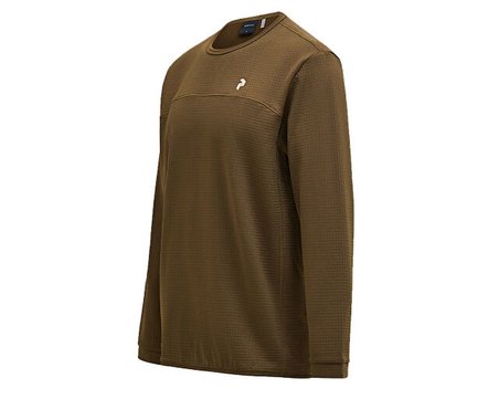 Peak Performance W TRAIL POLARTEC CREW Kadın Günlük Sweatshirt G79810060T Kahverengi