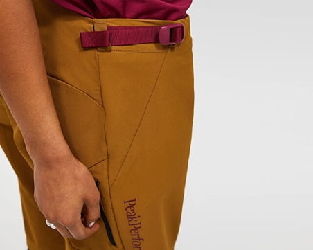 Peak Performance Trail MTB Shorts Kadın Outdoor Şortu G80238050 Kahverengi