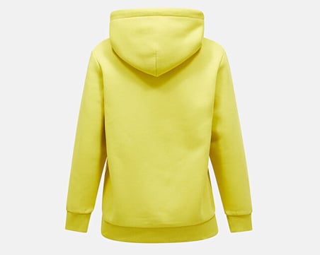 Peak Performance W ORIGINAL SMALL LOGO HOOD Kadın Günlük Sweatshirt G79574220T Sarı