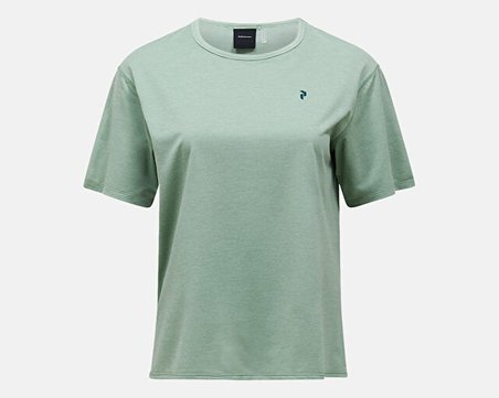 Peak Performance W TRAIL SS Kadın Günlük Tişört G79477100T Yeşil