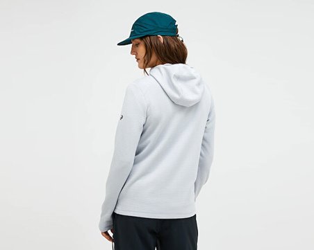 Peak Performance W TRAIL POLARTEC ZIP HOOD Kadın Günlük Sweatshirt G80183090T Beyaz