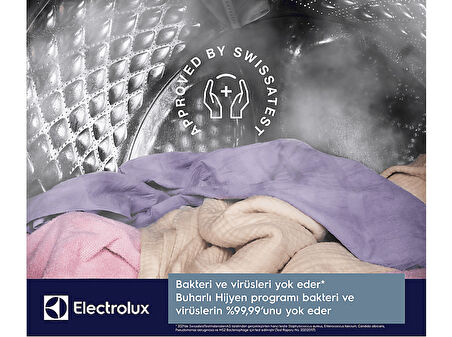 ELECTROLUX EW6F2282T A Enerji Sınıfı 600 Serisi SensiCare 8 kg 1200 Devir Çamaşır Makinesi Beyaz