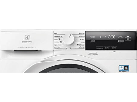 ELECTROLUX Electrolux EW7D394UCT 700 Serisi DelicateCare A+++ Enerji Sınıfı 9 kg Inverter Wi-Fi Isı Pompalı Kurutma Makinesi Beyaz