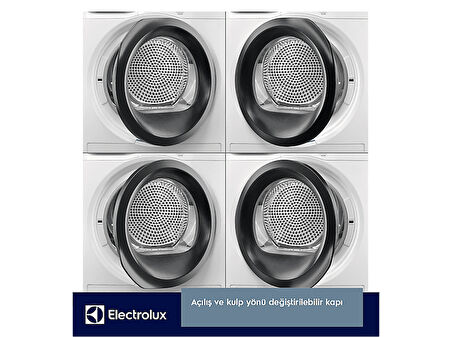 ELECTROLUX Electrolux EW7D394UCT 700 Serisi DelicateCare A+++ Enerji Sınıfı 9 kg Inverter Wi-Fi Isı Pompalı Kurutma Makinesi Beyaz