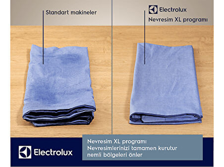 ELECTROLUX Electrolux EW7D394UCT 700 Serisi DelicateCare A+++ Enerji Sınıfı 9 kg Inverter Wi-Fi Isı Pompalı Kurutma Makinesi Beyaz