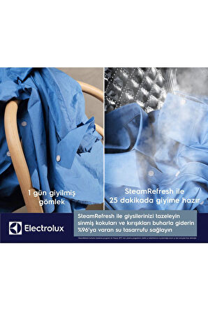 ELECTROLUX EW7W4492T 700 Serisi Steamcare 9/5KG 1400 Devir Buharlı Kurutmalı Çamaşır Makinesi