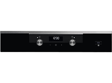 ELECTROLUX KODEF70X SteamBake Buhar İlaveli Katalitik Temizlemeli 72 L XXL Dekorlu Siyah Cam Ankastre Fırın