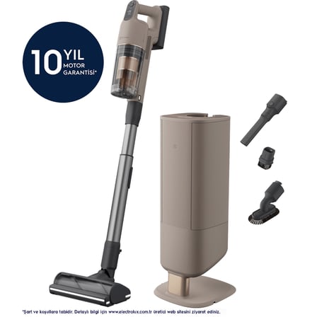 Electrolux Ultimate 900 EP91UB21ES Şarjlı Dikey Süpürge Fındık Beji
