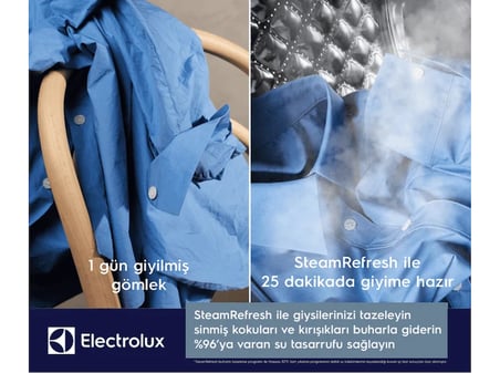 ELECTROLUX EW7F4422CT 700 Serisi SteamCare A Enerji Sınıfı 12 kg 1400 Devir Wi-fi Çamaşır Makinesi