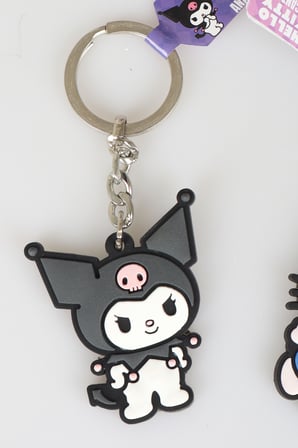 x Dekomus Lisanslı Hello Kitty & Kuromi Zincir Anahtarlık Seti