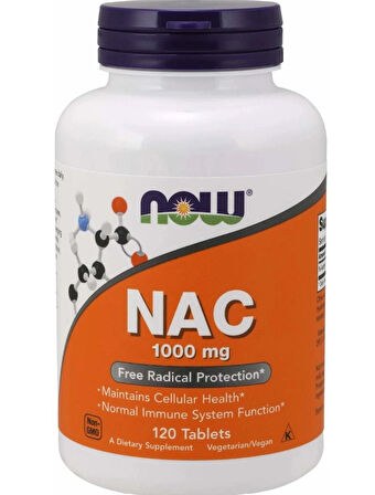 NOW Foods, NAC, 1,000 mg, 120 Tablet