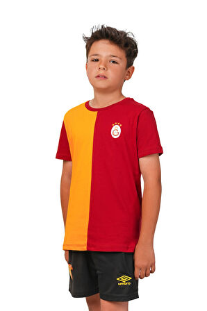 Galatasaray Orijinal 5 Yıldız Parçalı Çocuk Forma T-shırt