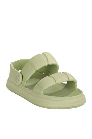 Plaj Havuz Hafif Rahat Kadın Sandalet YEŞİL