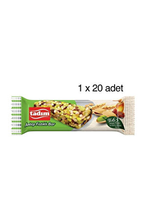 Tadım Antep Fıstıklı Bar 20 X 30 gr