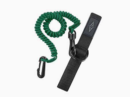 Point65 Paddle Leash Coiled Kürek Tasması-YEŞİL