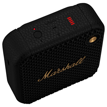 Marshall Willen Black and Brass Taşınabilir Bluetooth Hoparlör