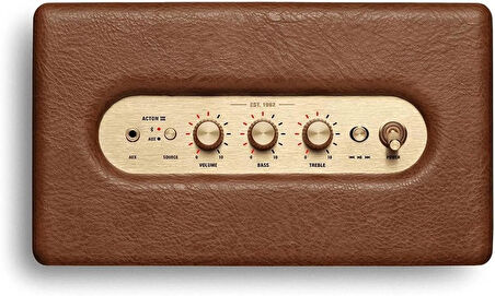 Marshall Acton III Bluetooth Hoparlör - Brown