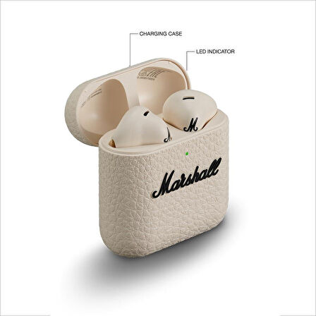 Marshall Minor IV Bluetooth TWS Kulaklık, Cream