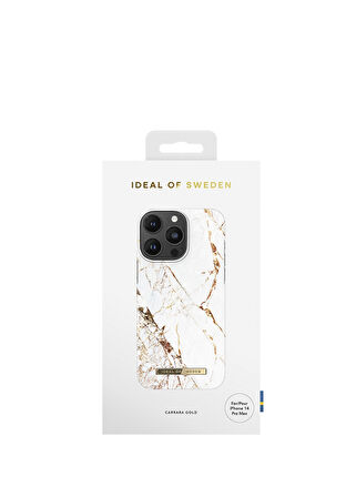 Ideal Of Sweden iPhone 14 Pro Max Gold Telefon Kılıfı
