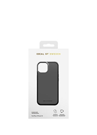 Ideal Of Sweden iPhone 15 Siyah Telefon Kılıfı