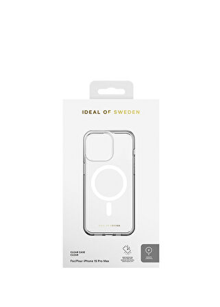 Ideal Of Sweden iPhone 15 Pro Max Magsafe Uyumlu Şeffaf Telefon Kılıfı