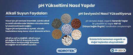 Hidrotek 10 Aşamalı PH 8,5 Arıtmalı Su Sebili