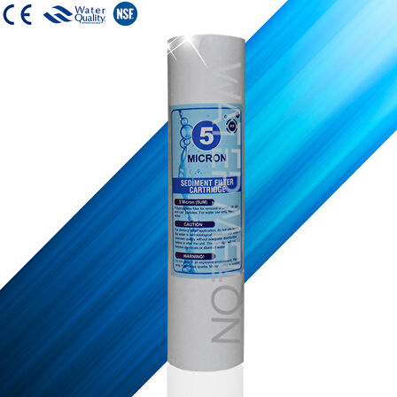 Açık Kasa Su Arıtma Cihazı 5 Aşama Çift Karbonlu Vontron Membranlı Filtre Seti