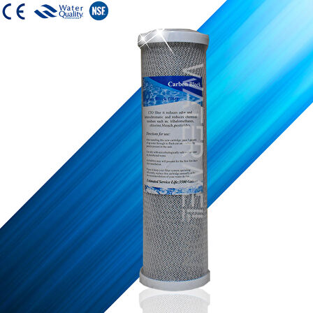 Açık Kasa Su Arıtma Cihazı 5 Aşama Çift Karbonlu Vontron Membranlı Filtre Seti
