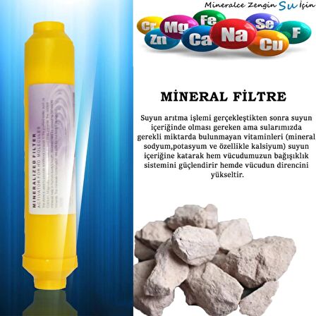Su Arıtma Cihazı Mineral Takviye Filtresi