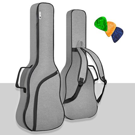 Midex CS-39 Case Klasik Gitar Soft Case Gigbag Kalın Çanta Kılıf (Pena Hediyeli)