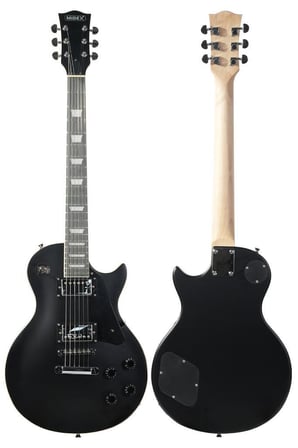 Midex GRX-200MBK Profesyonel Les Paul Kasa HH Elektro Gitar Seti Mat Siyah