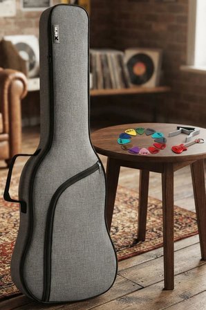 Midex ELC-40 Case Elektro Gitar Çantası Gigbag Su Geçirmez Kalın Kılıf (Capo Hediye)