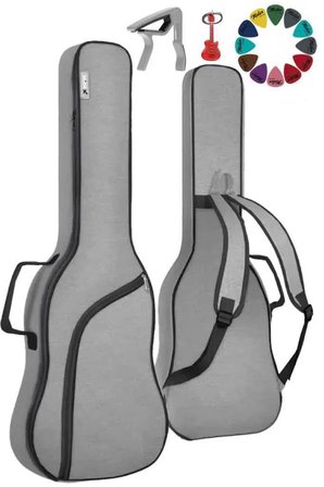 Midex ELC-40 Case Elektro Gitar Çantası Gigbag Su Geçirmez Kalın Kılıf (Capo Hediye)