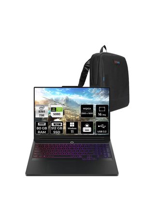 Legion Pro 7 Ultra9 275HX 80GB 512GB SSD RTX5070Ti/12GB 175W 240Hz WQXGA OLED 16" W11P Laptop