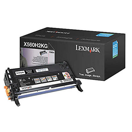 Lexmark X560-X560H2KG Siyah Orijinal Toner