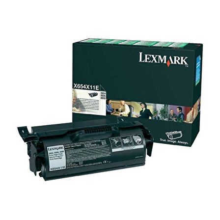 Lexmark X654-X654X11E Orijinal Toner Extra Yüksek Kapasiteli