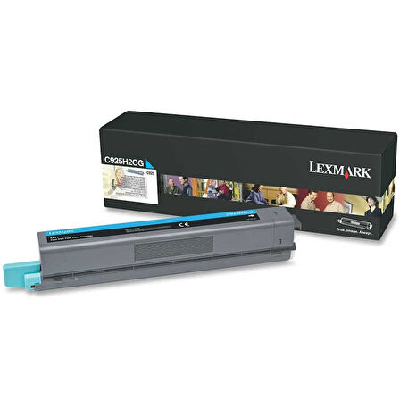 Lexmark C925-C925H2CG Mavi Orijinal Toner