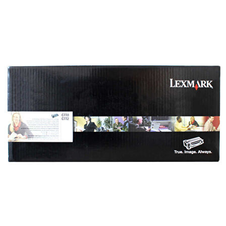 Lexmark C770-C7700CS Mavi Orijinal Toner