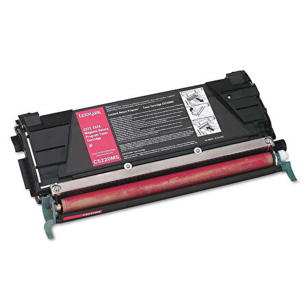 Lexmark C522-C5220MS Kırmızı Orijinal Toner