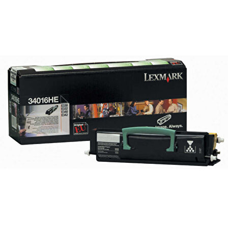 Lexmark E330-34016HE Orijinal Toner Yüksek Kapasiteli