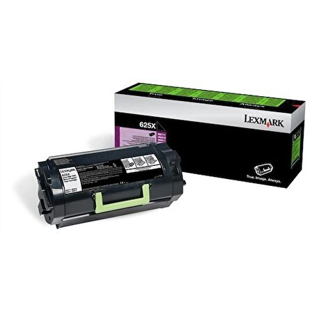 Lexmark 62D5X00 45000 Sayfa Siyah Return Spot Orjinal Toner